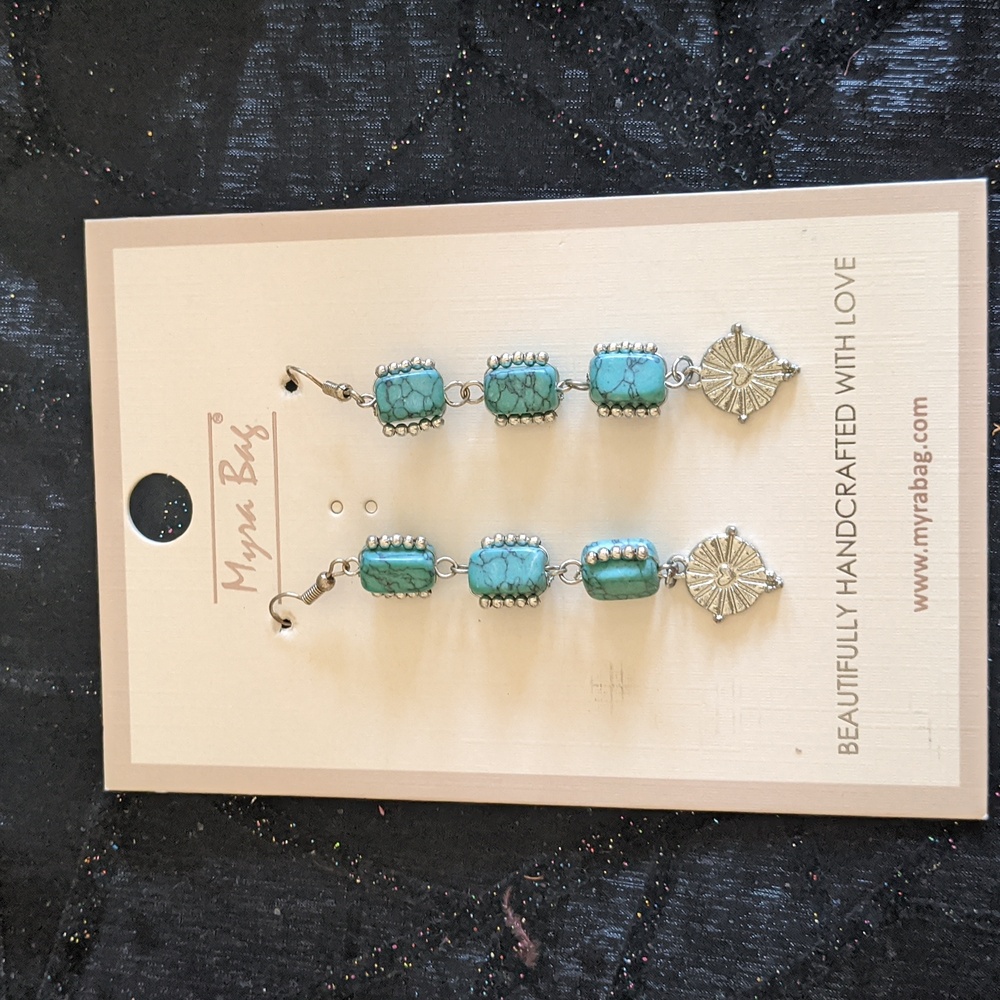 Myra Bag turquoise earring